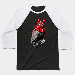 Honda CBR F4i Owl Baseball T-Shirt